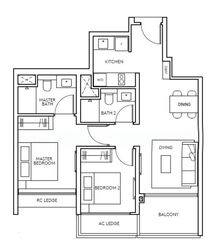 Amo Residence (D20), Apartment #539689061